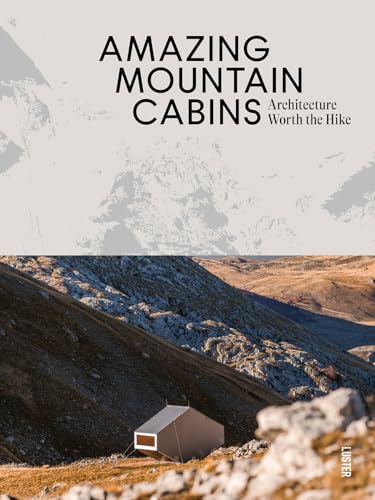 Book cover featuring a small cabin nestled in a mountainous landscape.