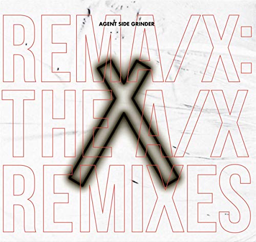 CD cover with large red text and a black, textured "X" shape.