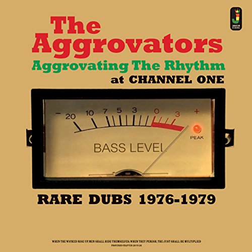 "Vinyl record cover featuring a vintage sound meter on a beige background."