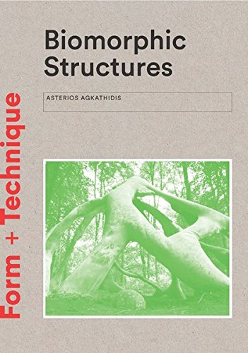 Book cover featuring a green-tinted photo of an organic, sculptural structure in woods.