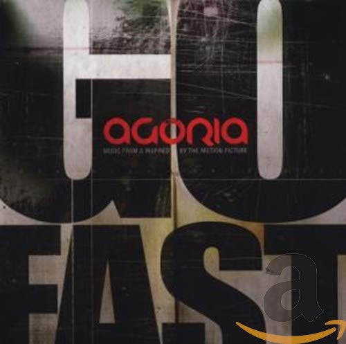 CD cover for “Agoria - Go Fast” with bold red and white text.