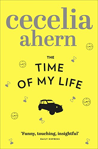 Yellow book cover with text "The Time of My Life" and small illustrations.