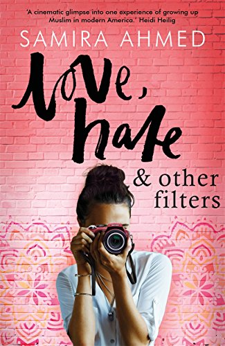 Book cover: young woman holding a pink camera against a brick wall.
