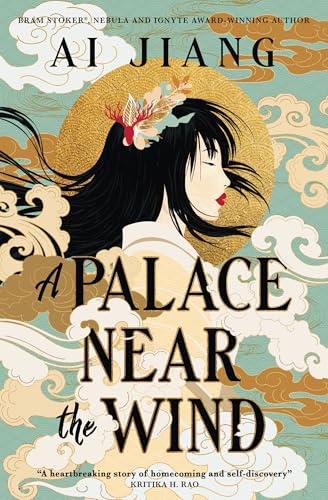 Book cover: woman with dark hair, golden background, ornate details.