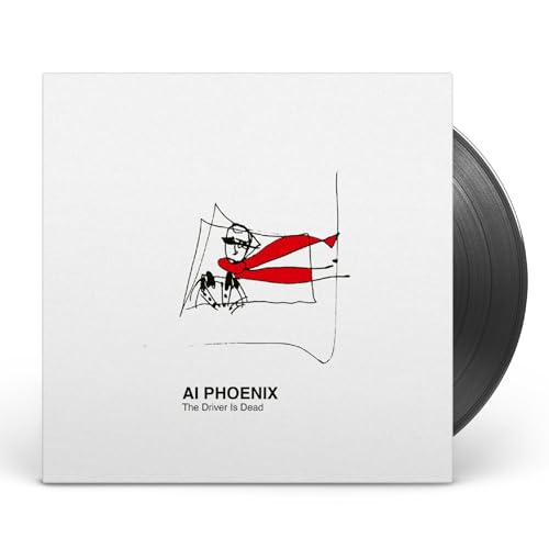 Ai Phoenix vinyl record with white cover and abstract red design.