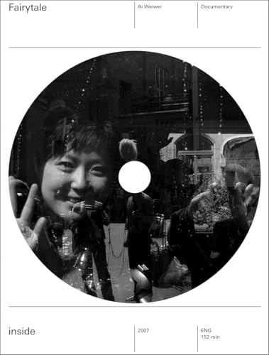 DVD cover for Ai Weiwei’s “Fairytale” documentary, black and white image.