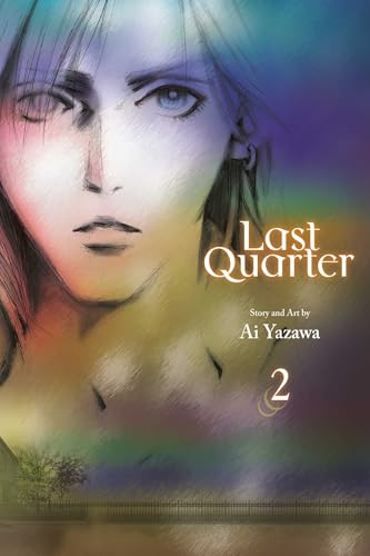 Manga cover featuring a close-up portrait of a young woman with colorful background.
