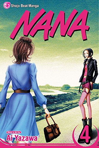 Manga cover featuring two women standing on a path with the title Nana above.