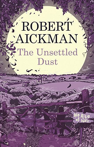 Book cover: purple landscape, full moon, and silhouetted figure.