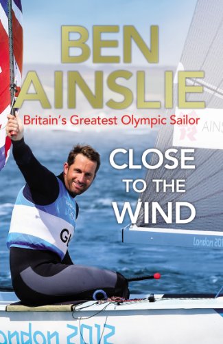 Book cover featuring Olympic sailor Ben Ainslie on a sailboat.