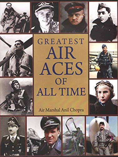 Book cover featuring portraits of historical military pilots, “Greatest Air Aces.”