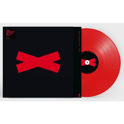 Red vinyl record of Airbag’s “The Century Of The Self” album.