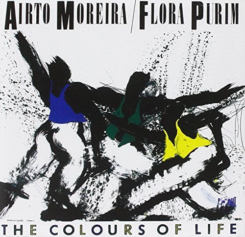 CD cover: abstract black brushstrokes with figures in blue, green, and yellow.