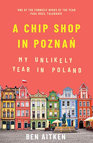 Book cover with colorful buildings and bold yellow title text.