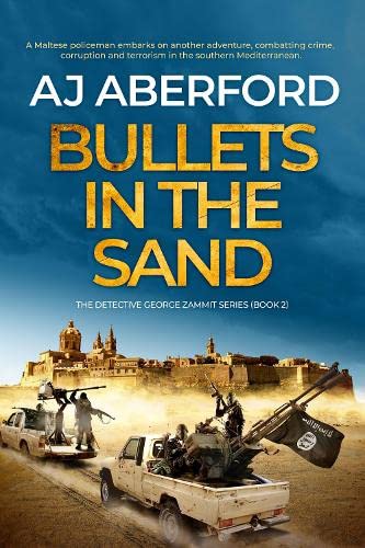 Book cover: desert scene with armed figures, vehicles, and a fortress.