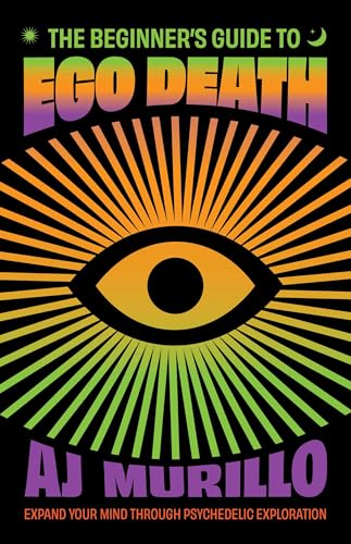Book cover with an eye motif and radiating colorful lines.