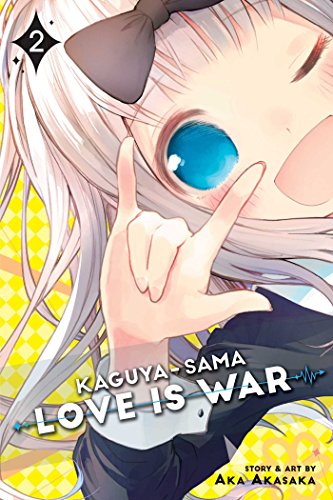 Manga cover featuring a smiling girl with light hair making a hand gesture.