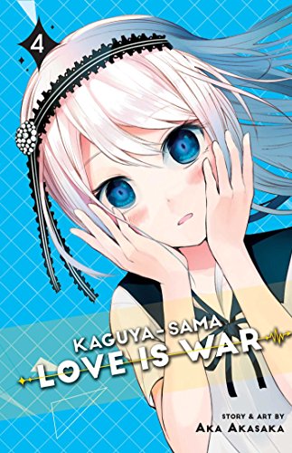 Manga cover featuring a girl with white hair and blue eyes on blue background.
