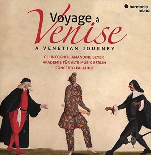 CD cover: "Voyage à Venise" with costumed figures and text.