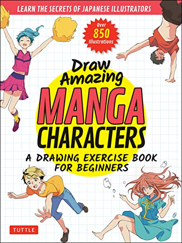 Book cover with manga-style illustrations of young people in action poses.