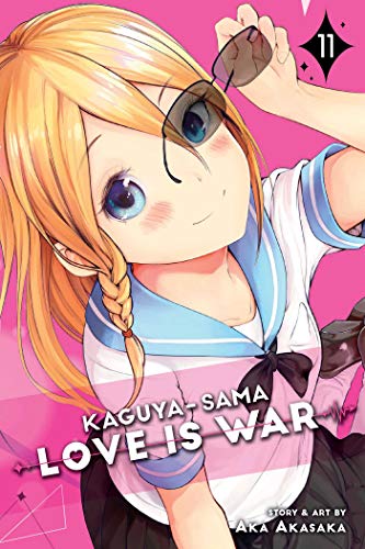 Manga cover featuring a blonde girl holding sunglasses against a bright pink background.