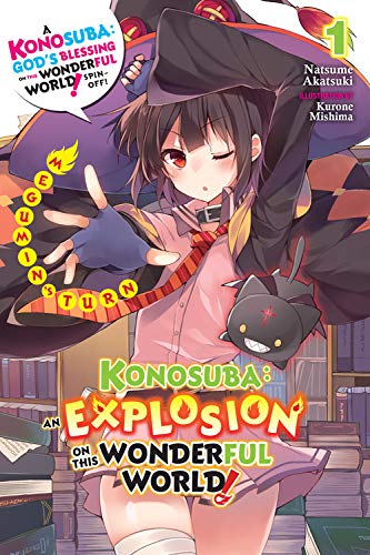 Cover of “Konosuba: An Explosion on This Wonderful World!”, Vol. 1, featuring Megumin.