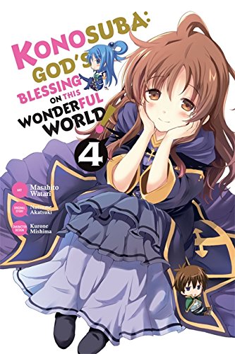 Manga volume 4 cover featuring two anime-style girls and a small boy.