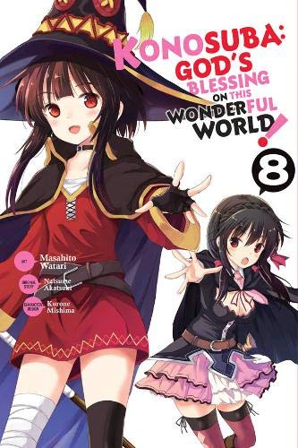 Manga volume 8 cover featuring two young women in fantasy attire.