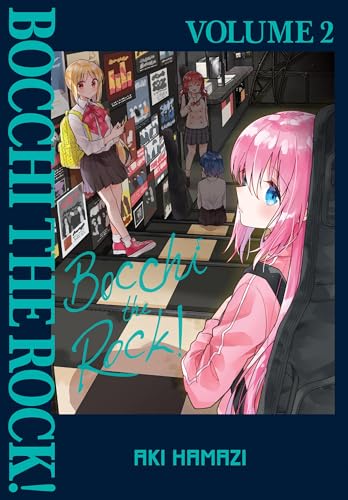 “Bocchi The Rock!” manga volume 2 cover with anime girls and instruments.