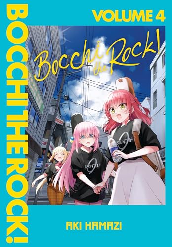“Bocchi the Rock!” manga volume 4 cover with three anime girls.
