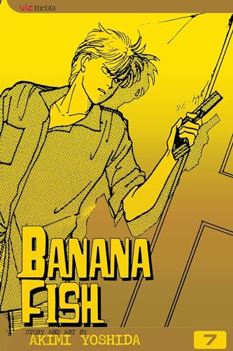 Manga cover featuring a blonde man holding a gun against a yellow background.