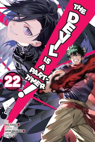Manga cover for "The Devil Is a Part-Timer!, Vol. 22" featuring characters in action.