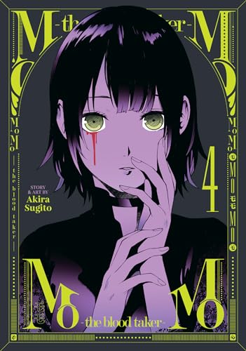 Manga cover featuring a purple-skinned girl with black hair and a red tear.