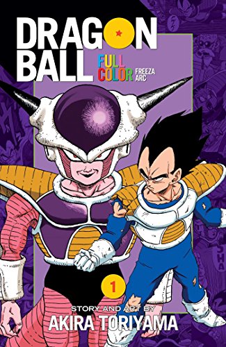 Dragon Ball manga volume 1 cover featuring Frieza and Vegeta.