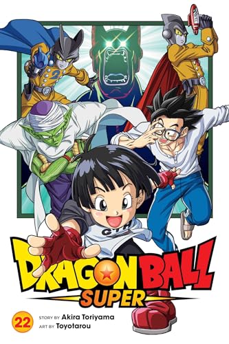 Manga cover featuring Pan, Gohan, Piccolo, and Gamma androids with the Dragon Ball Super logo.