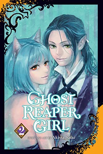Manga cover with two characters, a girl with cat ears and a young man.