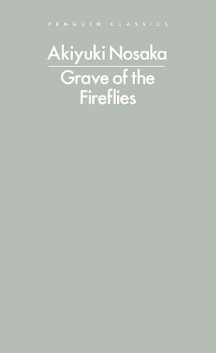 Book cover for "Grave of the Fireflies" by Akiyuki Nosaka, pale green.