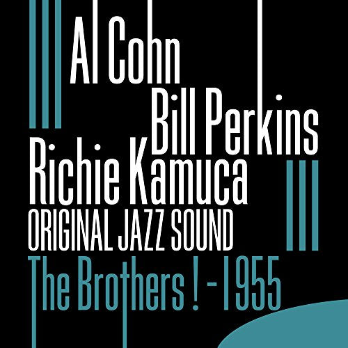 "CD cover with black background, white and teal text, and vertical teal lines."