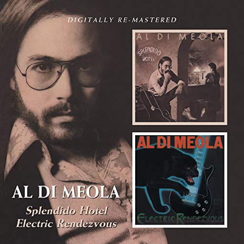 CD cover for Al Di Meola’s “Splendido Hotel Electric Rendezvous” album.