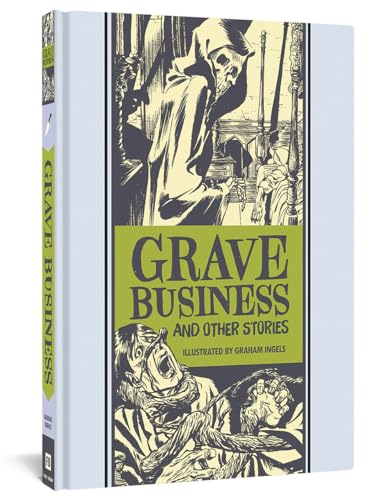 Book cover with spooky illustrations of a cloaked figure and screaming man.