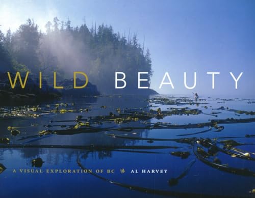 Book cover: coastal landscape with forest, water, and title "Wild Beauty".