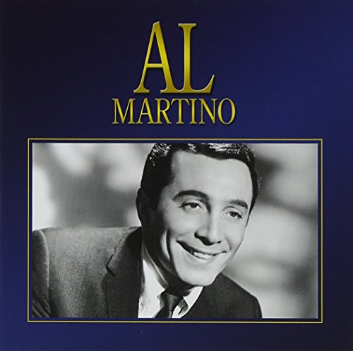 CD cover featuring a portrait of singer Al Martino in black and white.