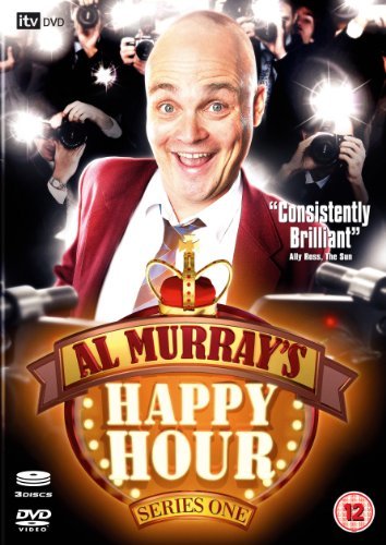 Al Murray’s Happy Hour Series 1 DVD cover with comedian in a suit.