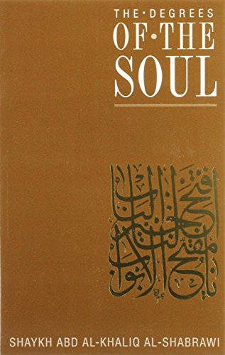 Book cover: "The Degrees of the Soul" with Arabic calligraphy detail.