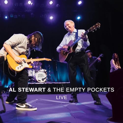 Al Stewart & The Empty Pockets performing live on stage with instruments.