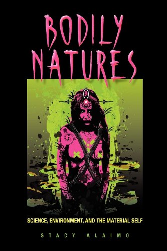 Book cover featuring a pink graphic of a person against a green background.