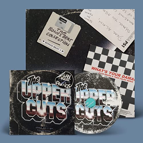 CD packaging for "The Upper Cuts" by Alan Braxe, Fred Falke & Frie.