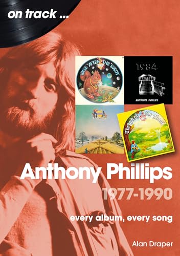 Anthony Phillips album collection cover with artist portrait and record.