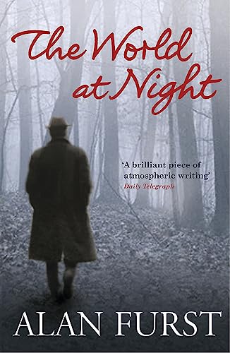 Book cover: man walking into a misty, dark forest.