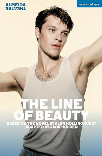 A man in a beige tank top poses against a light background on a book cover.